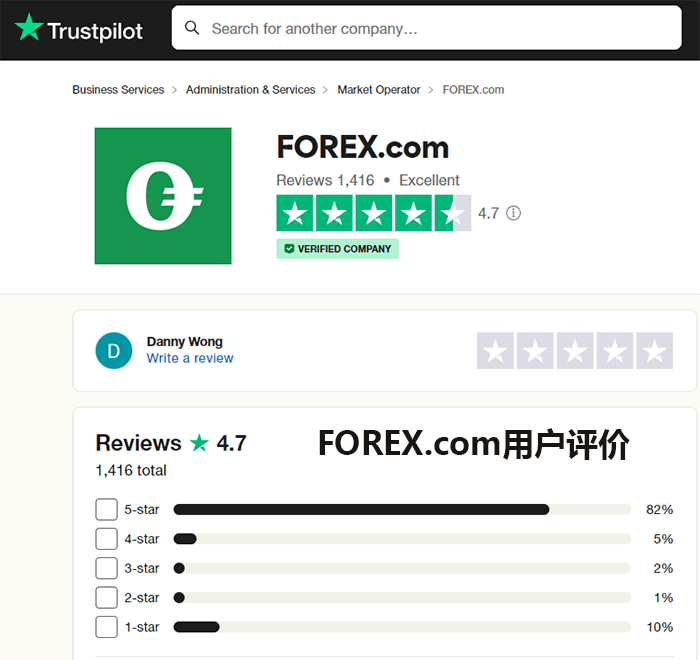 Forex.com嘉盛评价